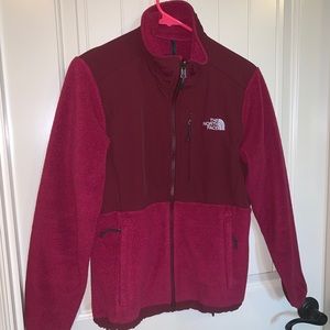 North face zip up sweatshirt